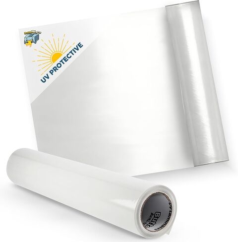 Anti-UV Vinyl Self Adhesive Laminating Rolls 12"x15ft Glossy in Kuwait