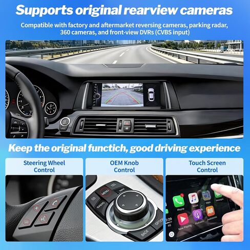 Wireless CarPlay Andriod Auto Touchscreen for BMW 5Series F10 F11 2012-2016 in Saudi Arabia
