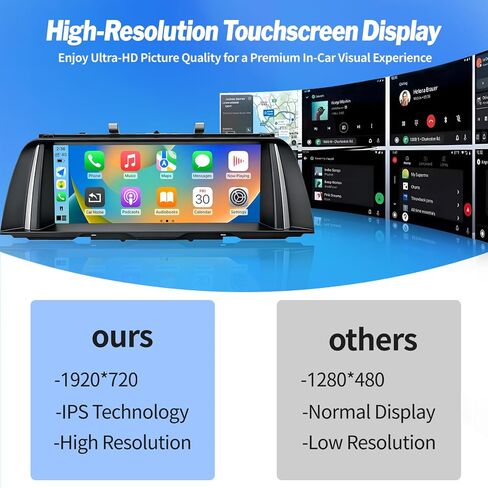 Wireless CarPlay Andriod Auto Touchscreen for BMW 5Series F10 F11 2012-2016 in Saudi Arabia