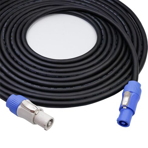 14AWG 3 Core Blue and White Head Display Screen Light Power Cable for LED Displays and Lighting Speaker Systems (25 Feet) in Kuwait