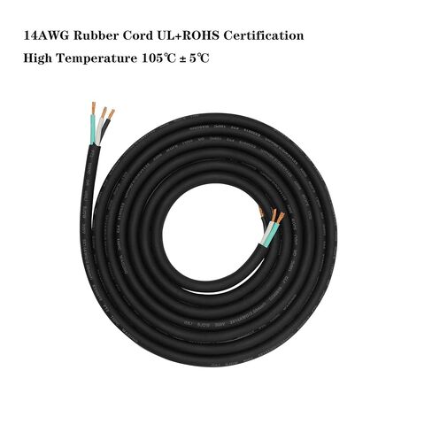 14AWG 3 Core Blue and White Head Display Screen Light Power Cable for LED Displays and Lighting Speaker Systems (25 Feet) in Kuwait