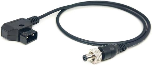 HENGYONGTA D-Tap to Locking 2.5 mm DC Barrel Connector Power Cable for Atomos Ninja Shogun Monitor Video Devices Blackmagic Video Assist Hollyland Mars 400s Lectrosonics SmallHD 702 and Lights in Kuwait