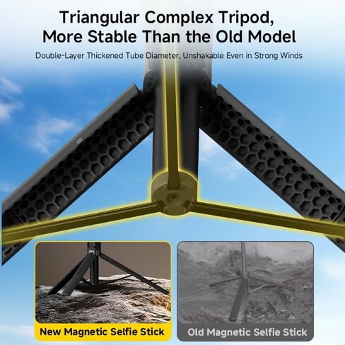 32-67 inch Magnetic Tripod for iPhone MagSafe in Kuwait