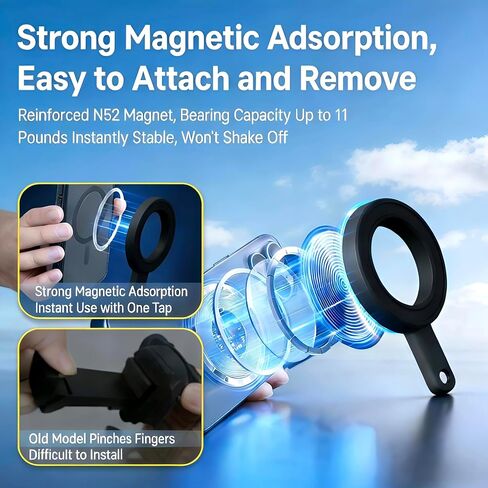 32-67 inch Magnetic Tripod for iPhone MagSafe in Kuwait