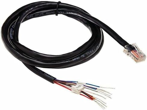 Digi Network Cable - Male Right Gender - RJ45 Right Connector - Bare Wire Left CONNEC in Kuwait