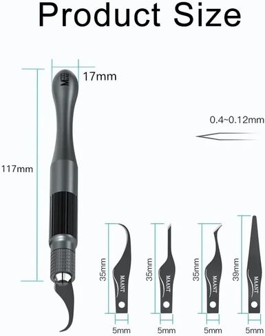 Multifunctional CPU Glue Removal Knife Hand Polished Elastic Blade Professional Motherboard Chip Shovel Carving Tools Kit Cut Off Black Glue Main Board IC CHIP Edge Adhesive Removal Scraper Pry Knife in Kuwait