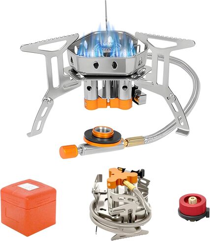 Ultralight foldable backpacking Gas Stove for camping in Kuwait