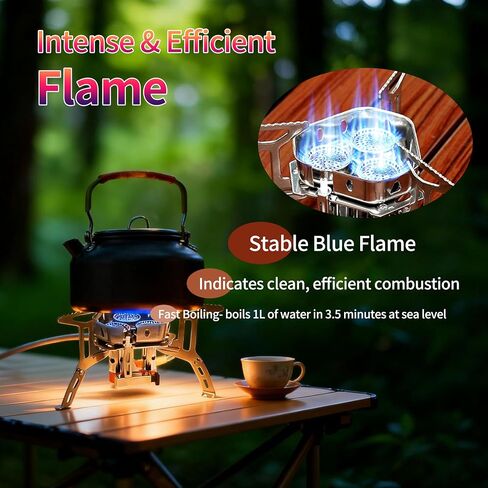 Ultralight foldable backpacking Gas Stove for camping in Kuwait