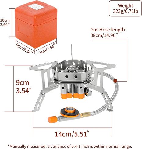 Ultralight foldable backpacking Gas Stove for camping in Kuwait