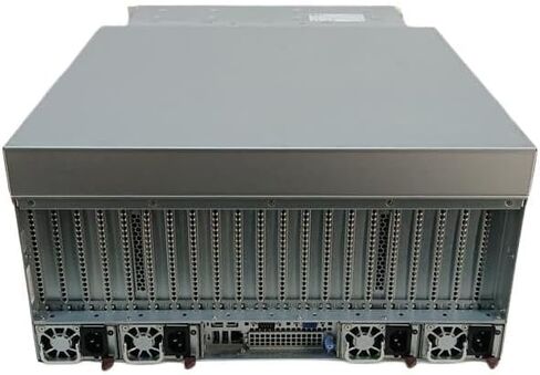Supermicro 4U DeFi Blockchain Server BYO 8X PCIe 4.0 GPU, 2X EPYC 7352 2.3GHz 24-Core CPU, 512GB 3200MHz Memory, 2X 480GB SSD, 100GbE QSFP, Rails (Renewed) in Kuwait