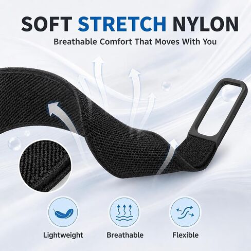 Sport Nylon Bicep Band Compatible with Google Fitbit Air in Saudi Arabia