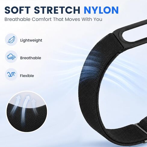 Sport Nylon Bicep Band Compatible with Google Fitbit Air in Saudi Arabia