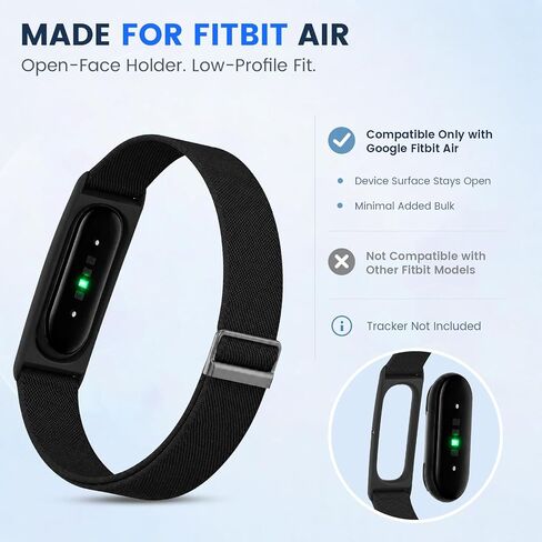 Sport Nylon Bicep Band Compatible with Google Fitbit Air in Saudi Arabia