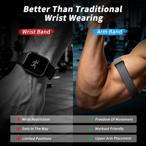 Nylon Sport Arm Band for Fitbit Air, Adjustable Breathable Bicep band in Kuwait