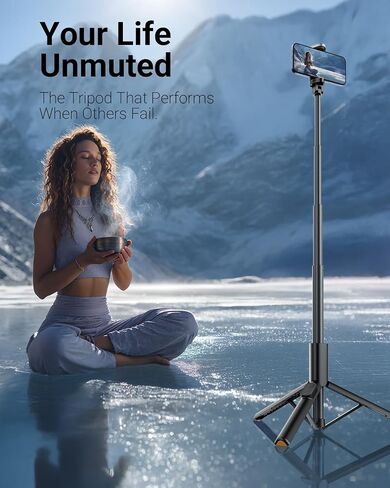 Vimose 59" Selfie Stick Tripod with Remote, All-in-One Phone Tripod Stand in Saudi Arabia