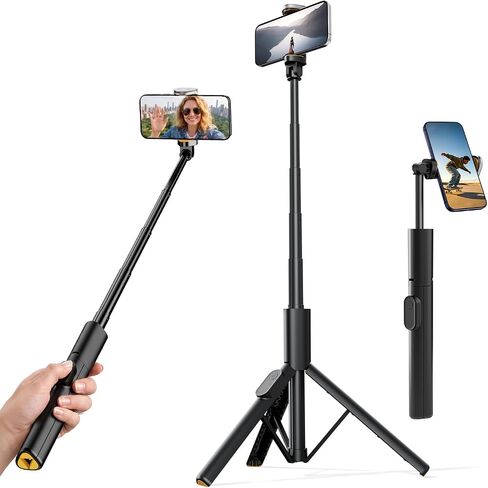 Vimose 59" Selfie Stick Tripod with Remote, All-in-One Phone Tripod Stand in Saudi Arabia