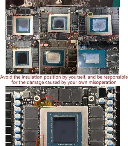 GPU Nickel Plated Copper Heatsink Graphics Card Memory 3060ti 3070ti Down 15-40 Degree GPU Thermal Pad in Kuwait