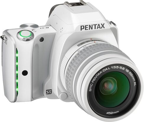 Pentax K-S1 SLR Lens Kit with DA L 18-55 mm Lens (White) in Kuwait