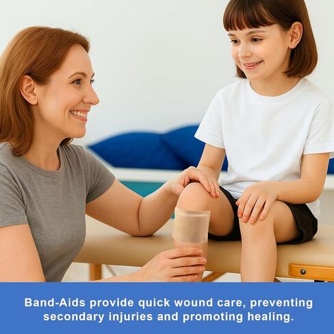 30 Pcs Extra Large Bandaids 5 X 3, Flexible Long Bandaids, Sterile Fabric Bandage, Large Bandages for Wounds, Large Adhesive Bandages with Non Stick Pad in Kuwait