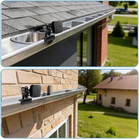No Drill Blink Camera Mount, Universal for Blink Outdoor 4/3rd Gen/XT2/Mini, 360° Window Gutter Siding Mount with Metal Clip Holder in Saudi Arabia