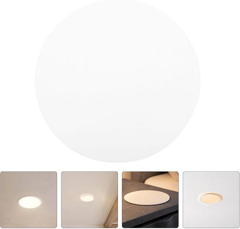 Lamp Shade Diffuser Disc Acrylic 5pcs Frosted for Ceiling Lights in Kuwait
