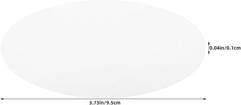 5pcs Acrylic Light Diffuser Sheet for Pendant Ceiling Lamps White in Kuwait