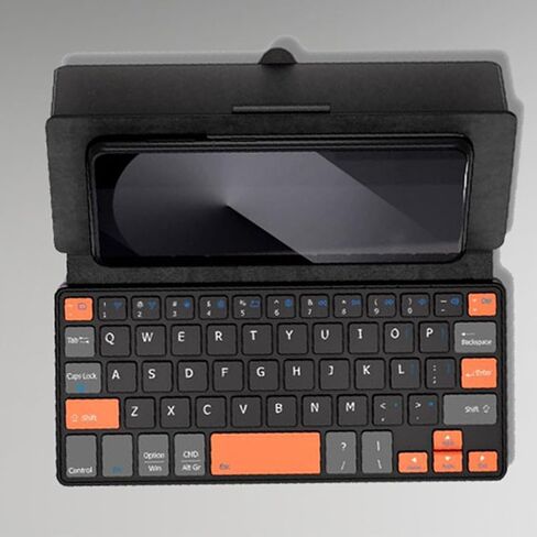 Asixxsix Bluetooth Keyboard with Touchpad and Leather Cover for Tablet in Kuwait