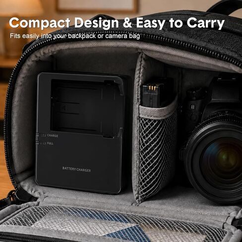 LC-E8 LC-E8E LP-E8 Battery Charger Compatible with Canon EOS Rebel T2i T3i T4i T5i (Not for Rebel T2, T3, T4, T5) 550D 600D 650D Kiss X4 X5 X6 X6i X7i Camera Battery in Kuwait