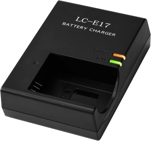 LC-E17 LP-E17 LC-E17E Battery Charger for Canon EOS R8 R10 R50 R100 Rebel T8i T7i T6i T6s SL3 SL2 77D 750D 760D 200D 8000D 800D M6 M5 M3 Kiss X8i DSLR Cameras in Kuwait