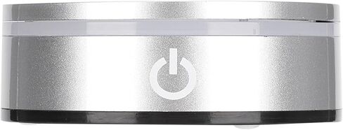 LED Crystal Light Base, Colorful Flashing Touch Switch, USB Dual Use for Crystal Ball, Art Glass Jewelry 1.1x3.1 Inch in Kuwait