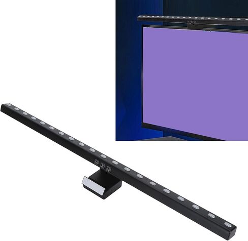 LED Computer Light Bar, Touch Control USB Display Lamp with Stepless Dimming, 3 Color Temperatures Eye Friendly Screen Light for Reading Work on Monitor in Kuwait