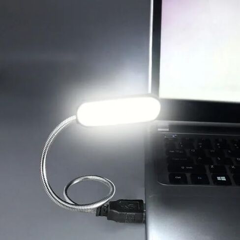 2 Pack Mini USB LED Lamp, Portable USB Light for Laptop Computer Keyboard, Eye-Care Reading Light in Kuwait