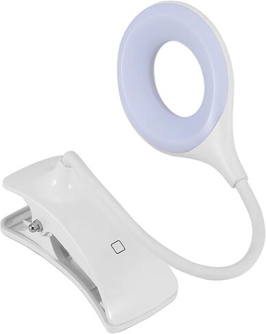 YWBL-WH LED Reading Light, USB Rechargeable, 22 LEDs, Flexible Neck Bed Lamp for Reading in Bedroom in Kuwait