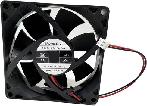 EFS-08E12D DC12V 0.40A 8CM 80 * 25MM Cooling Fan in Kuwait