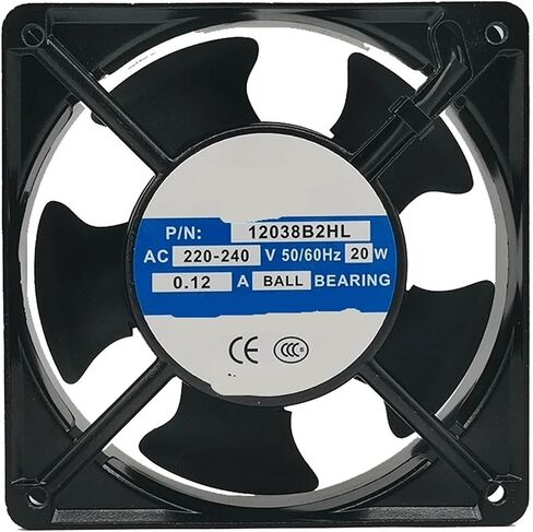 12038B2HL 220-240V 20W 0.12A 12038 12cm Cabinet axial Cooling Fan 120 * 120 * 38mm in Kuwait