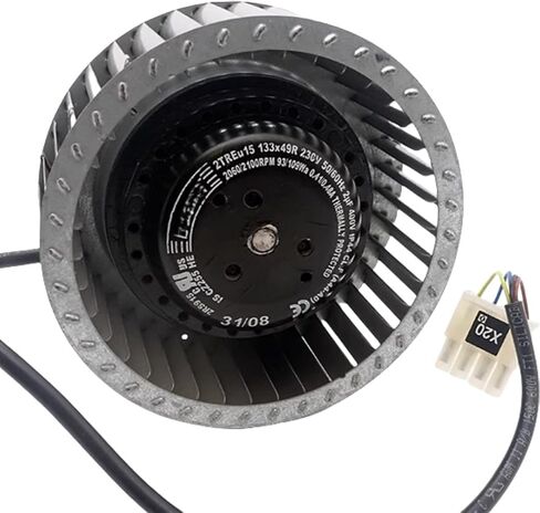 2TREu15 230V 0.41/0.48A 93/109W 2060/2100RPM Cooling Fan 4-Wire in Kuwait