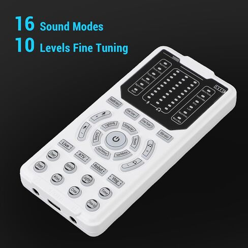 Portable Voice Changer Sound Card Set,16 Voice Mode, 8 Sound Effect in Kuwait