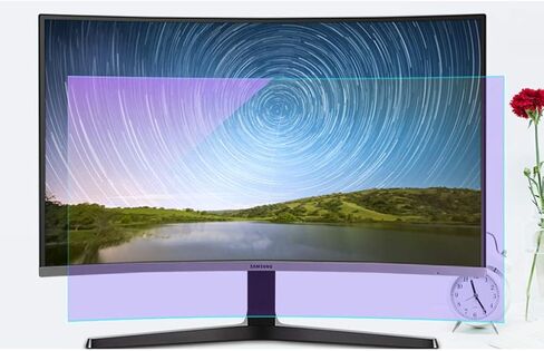 Anti Blue Light Anti Glare Screen Protector Filter for 29 Inches Gaming Monitor Curved Ultrawide 21: 9 Desktop Monitor, Relieve Eye Strain to Help You Sleep Better in Saudi Arabia
