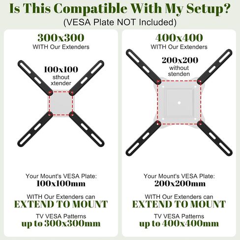 VESA Extension Mount Adapter Brackets in Saudi Arabia