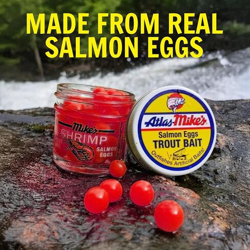Lurwind Best Bundle Atlas Mike's Fishing Trout Bait Salmon Eggs in Saudi Arabia