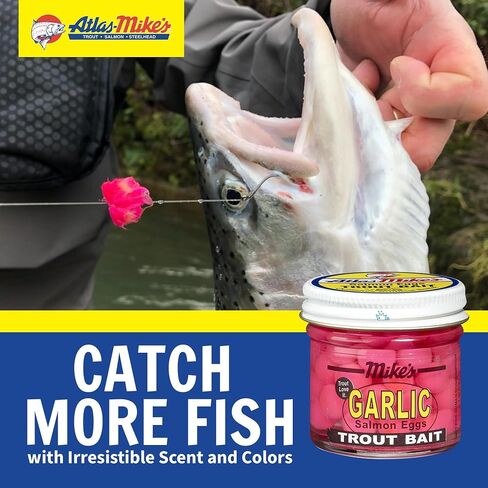 Lurwind Best Bundle Atlas Mike's Fishing Trout Bait Salmon Eggs in Saudi Arabia