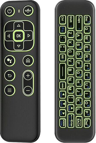 iPazzPort Mini Wireless Keyboard Remote, Bluetooth & 2.4G Air Mouse in Kuwait