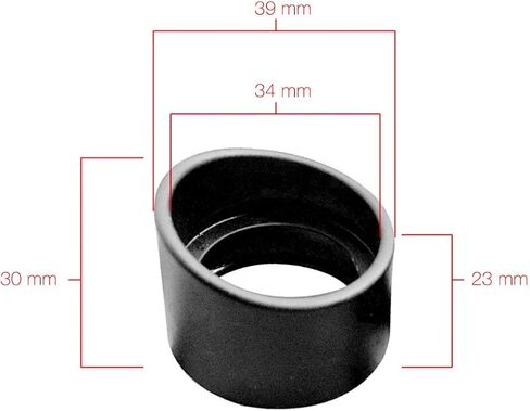 BoliOptics 34mm Microscope Rubber Eye Cups, Microscope Eye Guards (Pair) 34mm Diameter Mounting Size SZ02013913 in Saudi Arabia