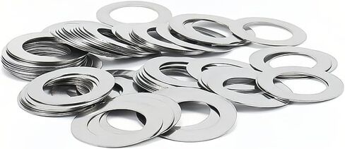 80PCS M3x5mm Steel Shim Set for AEGs Airsoft Gun Ver.2/3/7 Gearboxes （0.1mm 0.2mm 0.3mm 0.5mm ） Width in Saudi Arabia