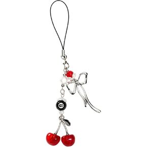 Cute Phone Charms Strap, Y2K Aesthetic Cellphone Keychain, Cute Cat Strap Accessories for Women, Pendants Decor for Bag Purse Camera Backpack Airpods (Cat Rope) in Kuwait