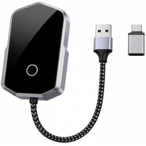B&DOG XSIN Wireless CarPlay/Android Auto Adapter,Black in Kuwait