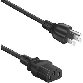 C13 Power Cord Replacement for Epson, Optoma, ViewSonic, NEC Projector and TV Computer Monitor -18 AWG, 3 Prong Plug, 6 FT in Kuwait