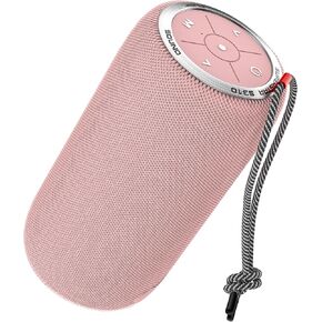 Oraolo Upgraded S310 Bluetooth Speaker, 30W Portable Speaker, 360° Stereo Sound with Punchy bass, TWS Pairing, IPX6 Waterproof, Bluetooth 5.2, 24H Playtime, Perfect for Outdoor, Beach, Party, Pink in Kuwait