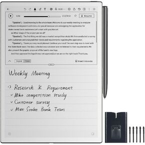 iFLYTEK AINOTE 2 Bundle, 5Pcs Pen Refills for 10.6" AI Note-Taking Device with Stylus, 16-Language Transcription, Digital Notebook, Paper Tablet,e Ink Tablet in Kuwait