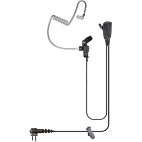 Klein Electronics Signal Braided Cable 1-Wire Acoustic Tube Earpiece and Microphone, Compatible with Motorola 2-Pin Two Way Radios, CP100D CP200 CP200D CLS1110 CLS1410 RDU4100 BC130 BC300D and BPR40D in Saudi Arabia